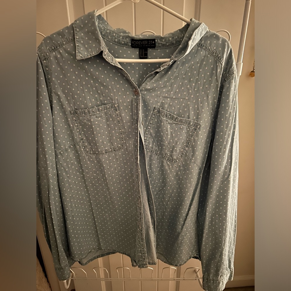 Forever 21 Denim Shirt
